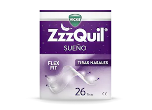 ZzzQuil Sue&ntilde;o Tiras Nasales