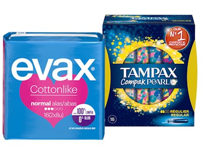 Evax & Tampax Compak